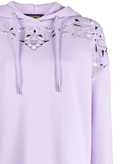 Shop Mcm Sweaters In Purple Rose