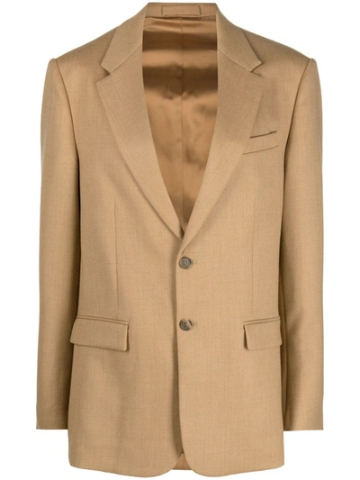 Shop Wardrobe.nyc Oversize Single Breasted Blazer Clothing In Camel Camel