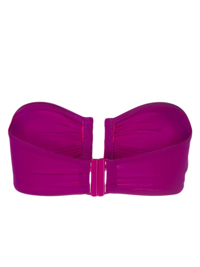 Eres Show Bandeau Bikini Top In Pink