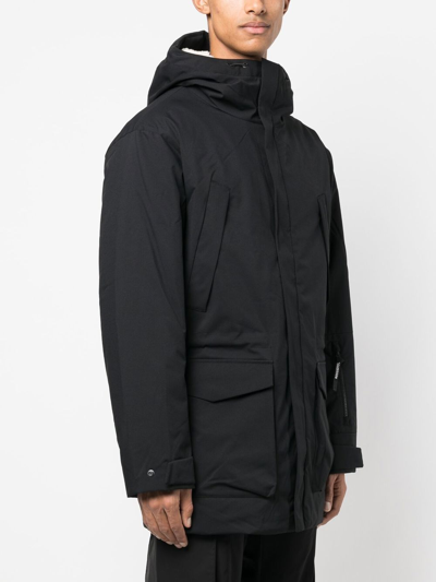 Shop Rossignol Logo-patch Parka In Black