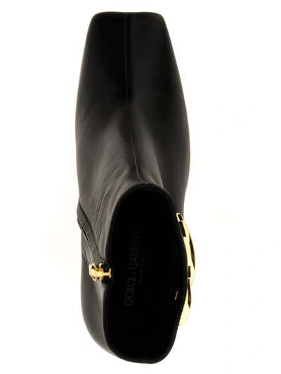 Shop Dolce & Gabbana 'jackie' Ankle Boots In Black