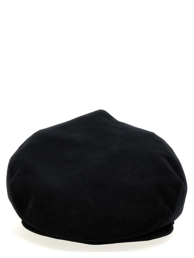 Shop Dolce & Gabbana Velvet Cap In Black