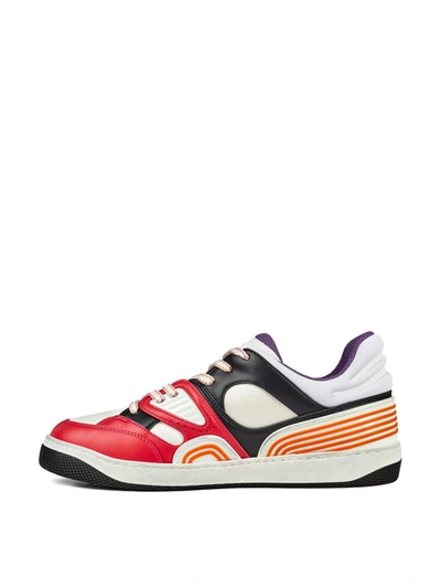 Shop Gucci Demetra Basket Low Sneakers In Multiple Colors