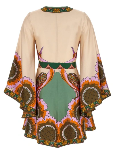 Shop La Doublej 'mini Magnifico' Dress In Multicolor