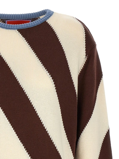 Shop La Doublej 'veneziana' Sweater In Multicolor