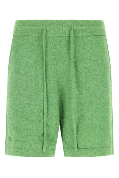 Shop Nanushka Shorts In Green