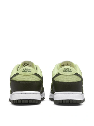 Nike Dunk Low Avocado Sneakers In Green