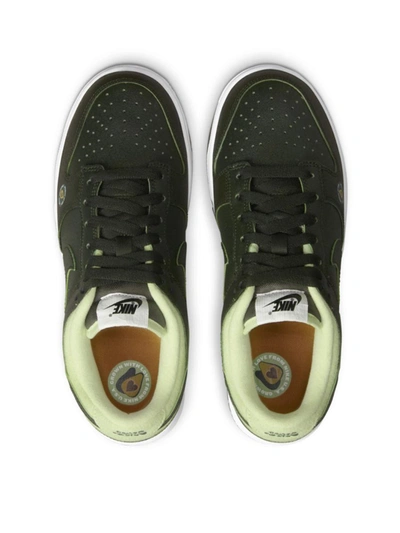Nike Dunk Low Avocado Sneakers In Green