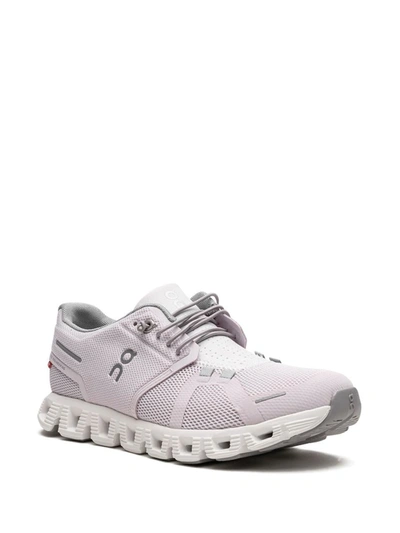 Shop On Running Cloud 5 Running Sneakers In Lilac