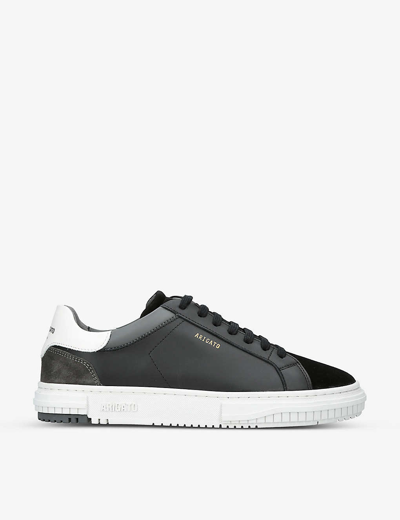 Axel Arigato Casual Black Sneakers With Leather In Black