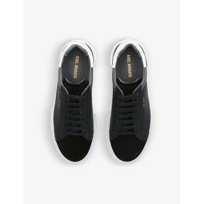Axel Arigato Casual Black Sneakers With Leather In Black
