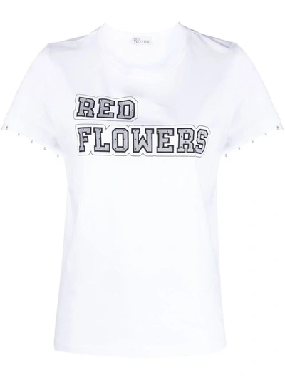 Shop Red Valentino R.e.d. Valentino T-shirts And Polos In White