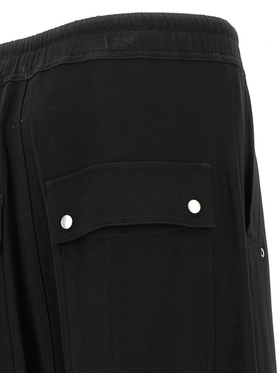 Shop Rick Owens 'drawstring Geth Belas' Pants In Black