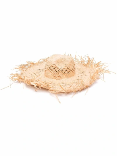 Shop Ruslan Baginskiy Hats In Beige