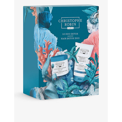 Shop Christophe Robin Hair Detox Duo Scrub And Conditioner Set