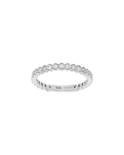 Shop Diamond Select Cuts Nephora 14k 0.47 Ct. Tw. Diamond Stackable Ring