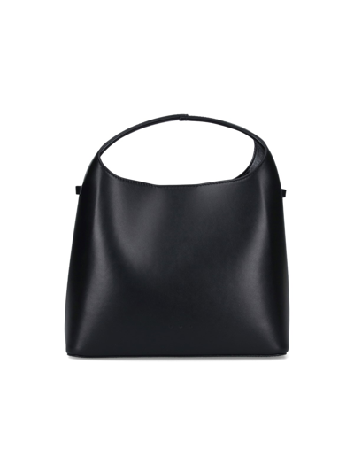 Shop Aesther Ekme Shoulder Bag In Black  