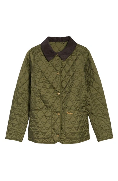 Shop Barbour Annandale Quilted Jacket In Olive