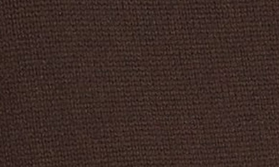 Shop Michael Kors Longline Cashmere Turtleneck Sweater In Chocolate