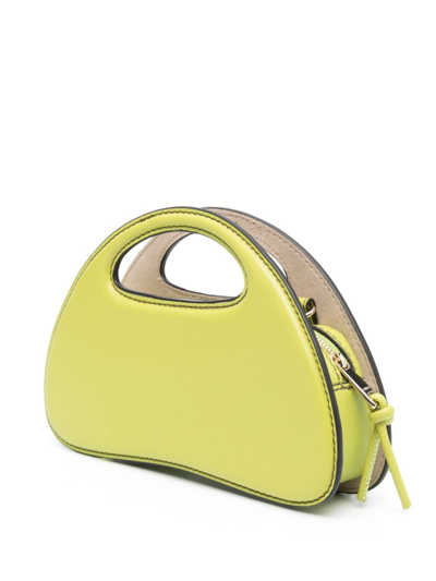 FURLA MINI MIASTELLA LEATHER TOTE BAG 