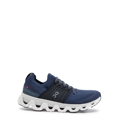 Shop On Running Cloudswift 3 Panelled Mesh Sneakers In Blue