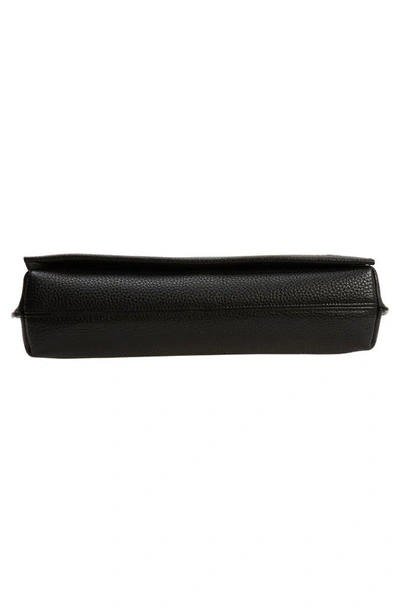 Shop Tom Ford Medium Alix Grained Leather Shoulder Bag In 1n001 Black