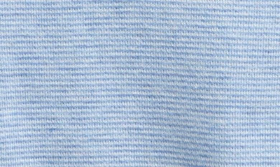 Vineyard Vines Boys' Saltwater Stripe Quarter Zip Mock Neck Sweatshirt - Little Kid, Big Kid In Jake Blue