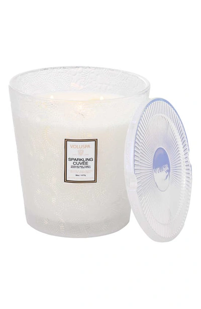 Shop Voluspa Sparkling Cuvée Candle In Sparkling Cuvee