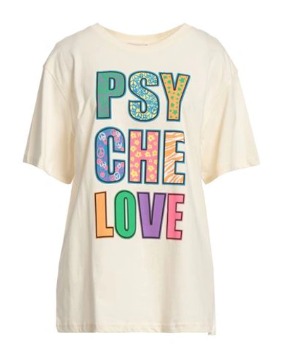 Sandro Woman T-shirt Ivory Size 3 Cotton In White