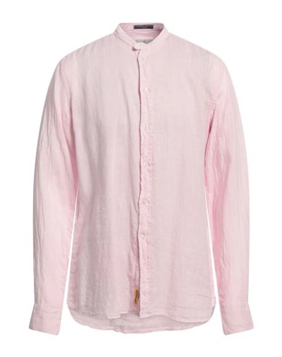 Shop B.d.baggies B. D.baggies Man Shirt Pink Size S Linen