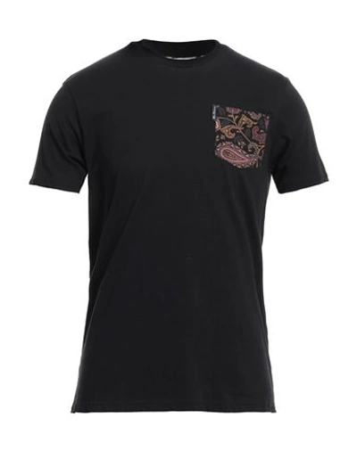 Shop Ben Sherman Man T-shirt Black Size S Organic Cotton