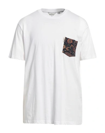 Shop Ben Sherman Man T-shirt White Size S Organic Cotton