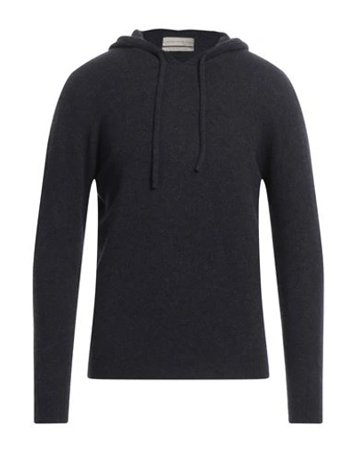 Original Vintage Style Man Sweater Midnight Blue Size L Wool, Polyamide, Elastane In Blue