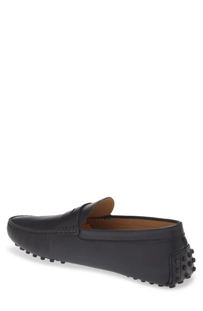 Shop Tod's Gommino Driving Shoe In Nero