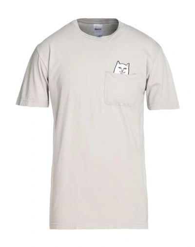 Shop Ripndip Lord Nermal Peace Pocket Tee Man T-shirt Light Grey Size S Cotton