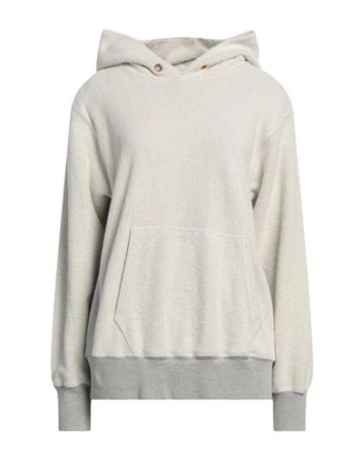 Shop Burberry Les Tien Woman Sweatshirt Light Grey Size Xxs Cotton