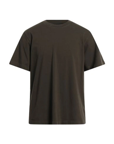 Shop Mauro Grifoni Grifoni Man T-shirt Military Green Size S Cotton