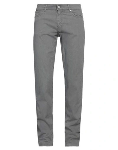 Shop Trussardi Man Pants Grey Size 31 Cotton, Polyester, Elastane