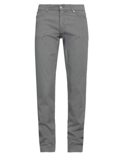 Trussardi Man Jeans Grey Size 30 Cotton, Lyocell, Polyester, Elastane In Grey