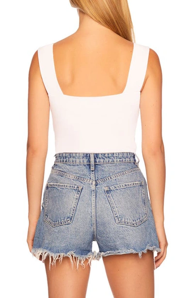 Susana Monaco Wide Strap Tank In Sugar