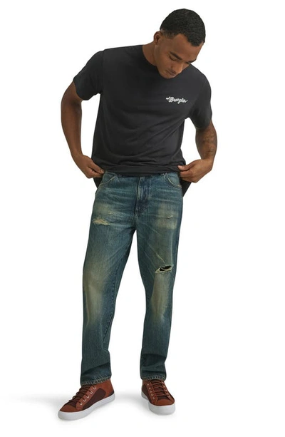 Shop Wrangler Distressed Loose Jeans In Idioteque