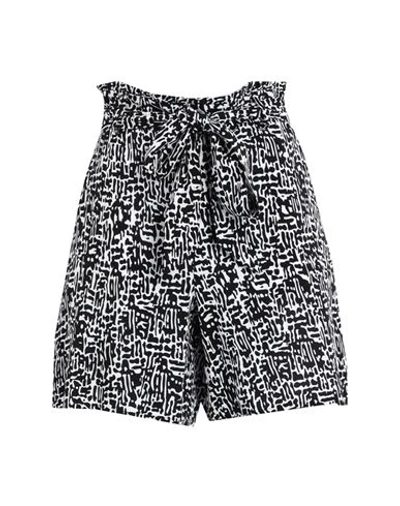 Shop Vero Moda Woman Shorts & Bermuda Shorts Black Size M Livaeco By Birla Cellulose