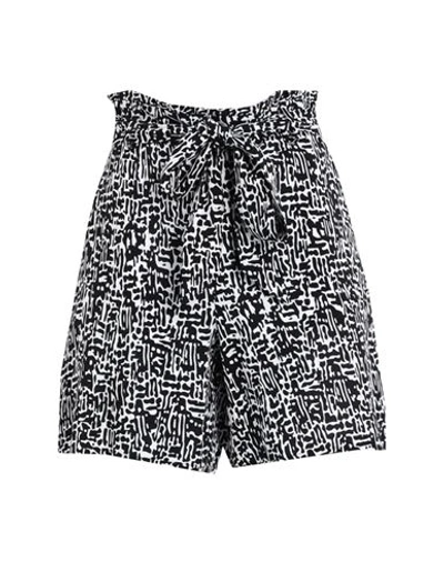 Vero Moda Woman Shorts & Bermuda Shorts Black Size S Livaeco By Birla Cellulose In Black