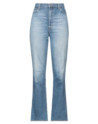 Shop J Brand Woman Jeans Blue Size 29 Cotton, Elastane