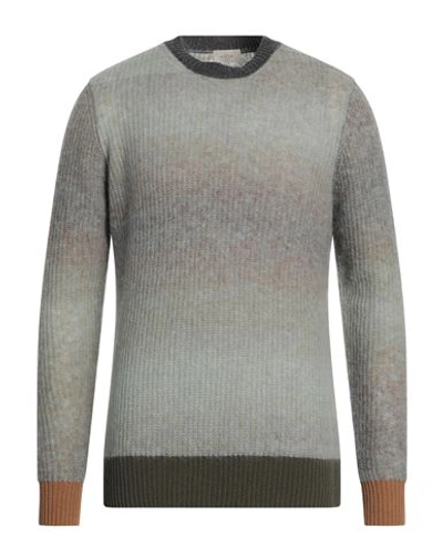 Shop Altea Man Sweater Grey Size M Alpaca Wool, Wool, Polyamide