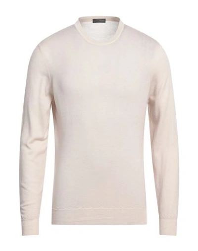Shop Drumohr Man Sweater Blush Size 42 Super 140s Wool In Pink