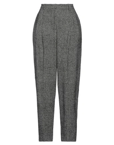 Shop Compagnia Italiana Woman Pants Grey Size 10 Wool, Polyester, Acrylic, Polyamide