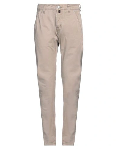 Shop Jacob Cohёn Man Pants Dove Grey Size 32 Cotton