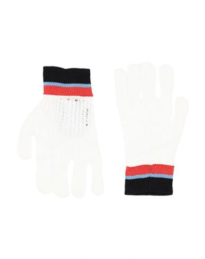 Missoni Woman Gloves White Size Onesize Rayon In White
