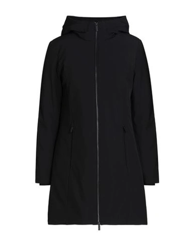 Shop Woolrich Firth Down Parka Woman Puffer Black Size S Polyester, Elastane